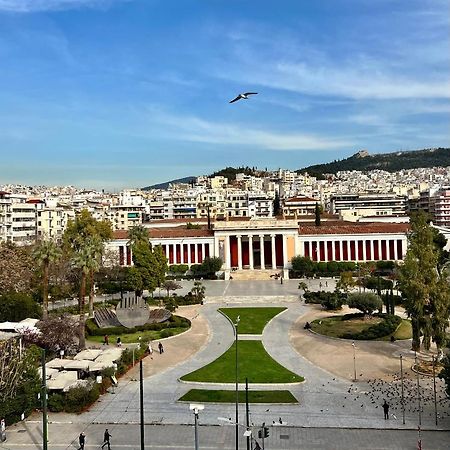 Апартаменты Marnis- View Of The Archeological Museum_ Athens Greece Экстерьер фото