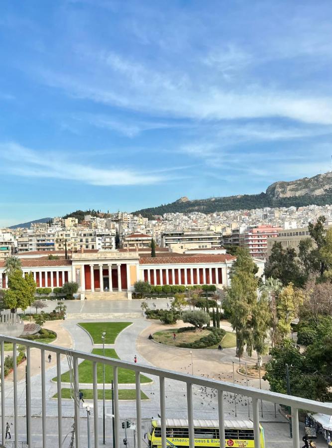 Апартаменты Marnis- View Of The Archeological Museum_ Athens Greece Экстерьер фото